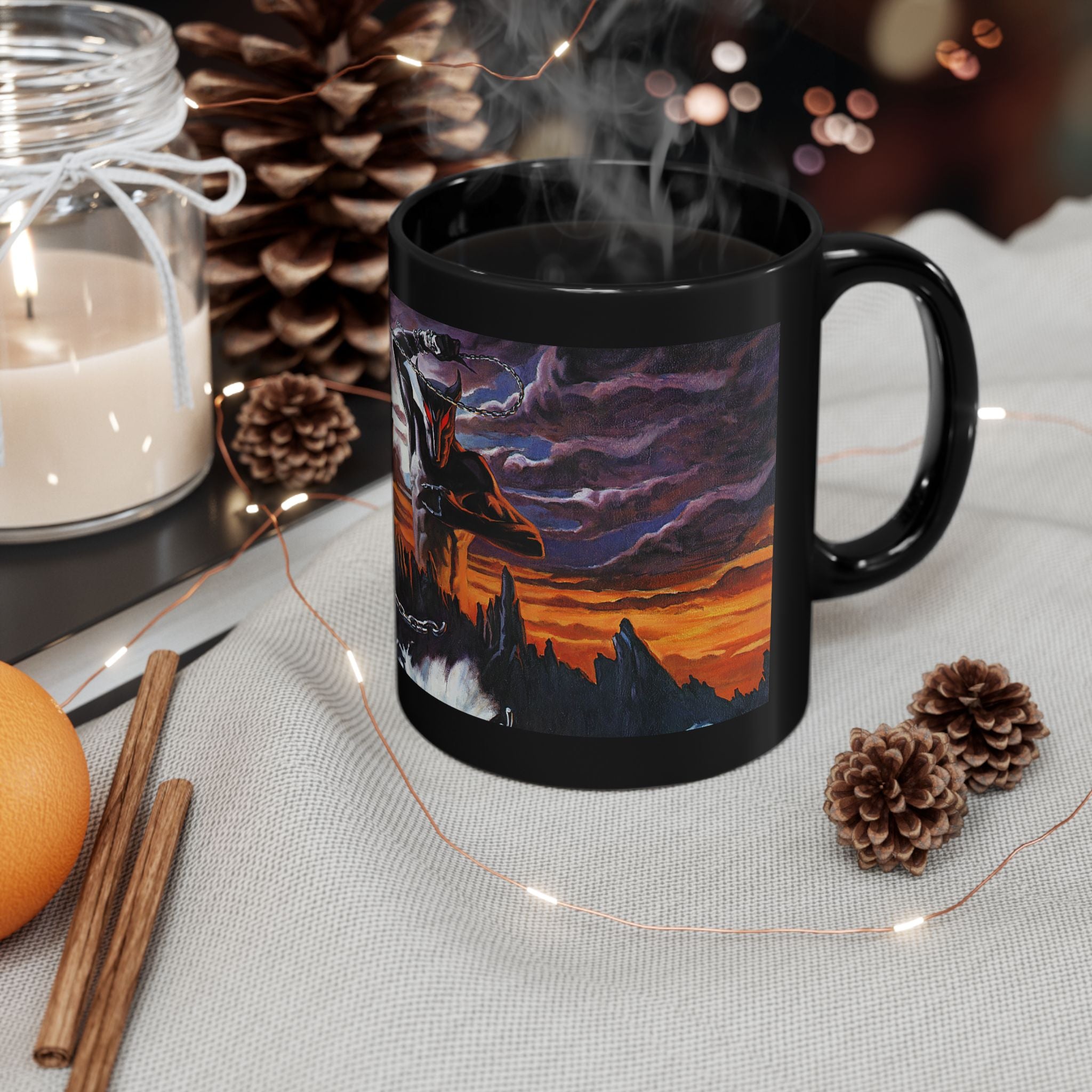 Dio Holy Diver album cover on coffee mug 11oz great gift for Halloween