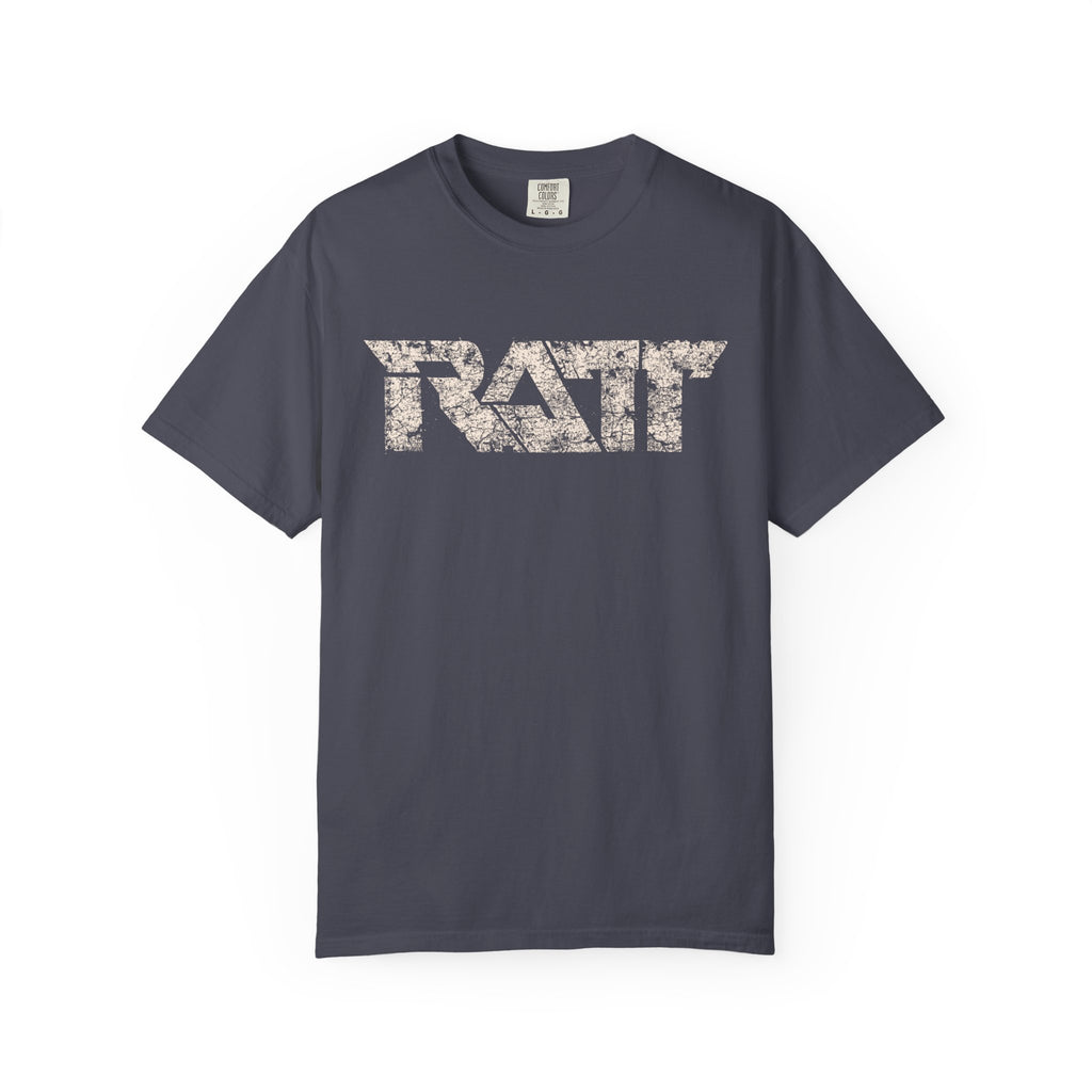 RATT Vintage Distressed Logo Shirt | 80s Heavy Metal Tee | Retro Glam Metal T-Shirt | Classic Rock Fan Gift