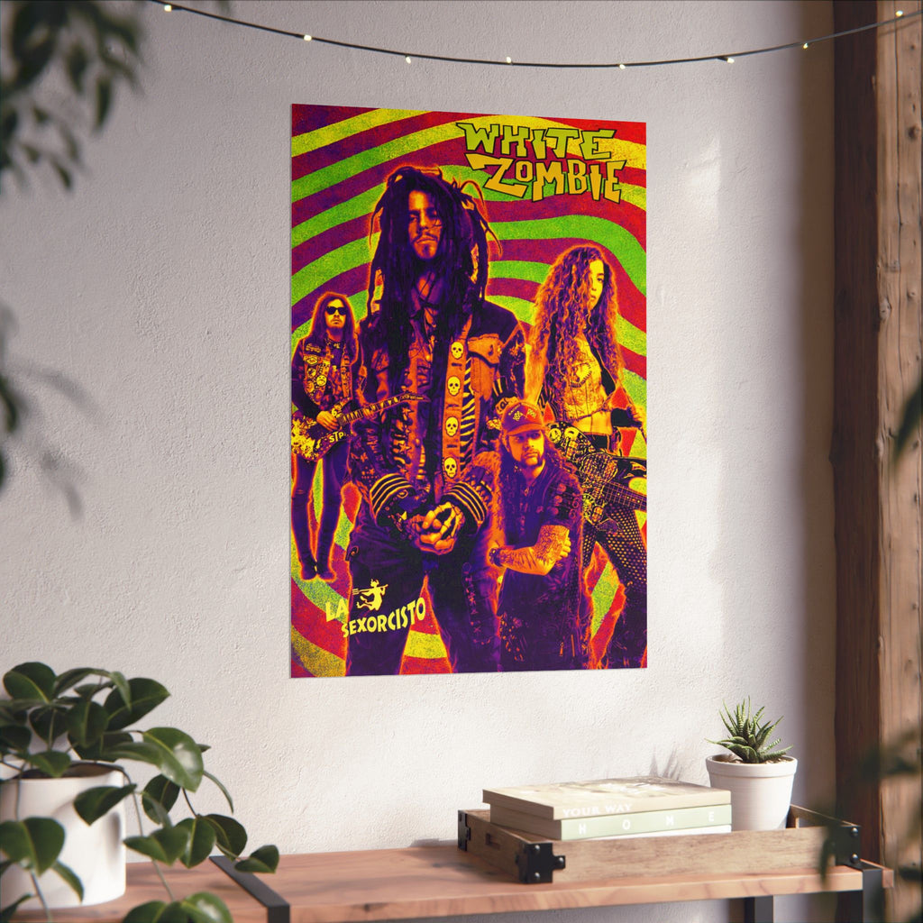 White Zombie band La Sexorcisto Poster Matte poster