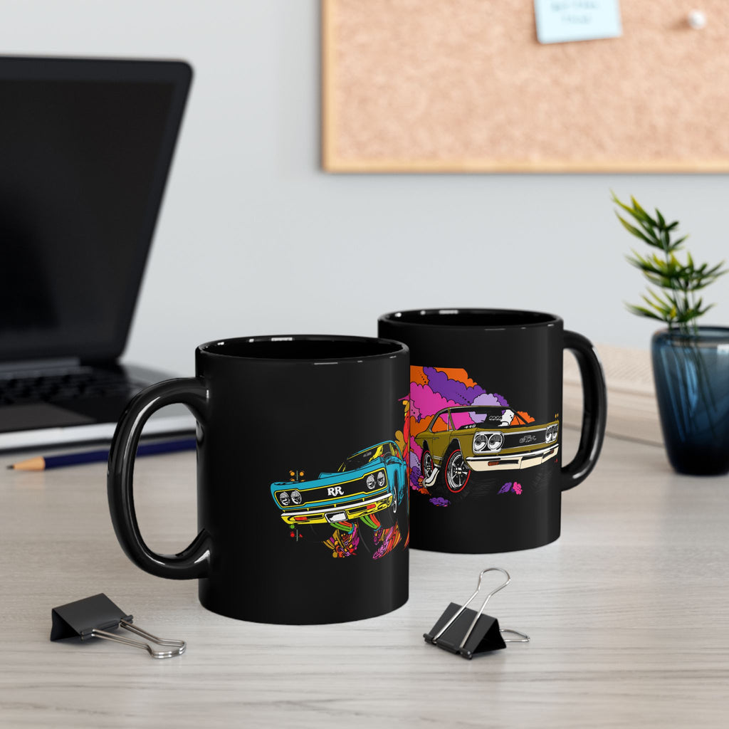 Detroit Psychedelia™ Coffee Mug – Classic Muscle Series | 1112 Posters