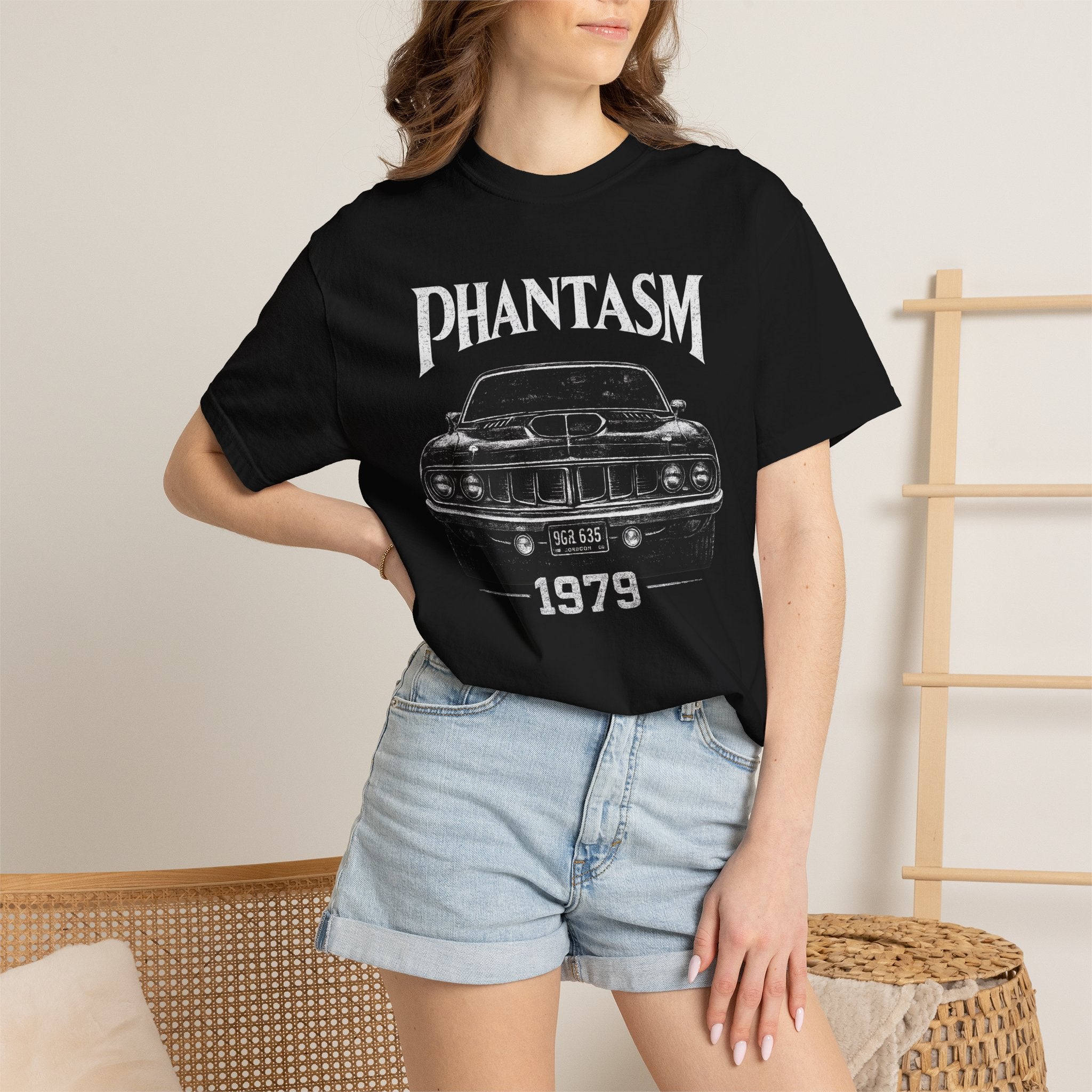 Phantasm 1979 T Shirt | 1971 Hemi Cuda Horror Movie Tee | Classic Cult Film Gildan Unisex