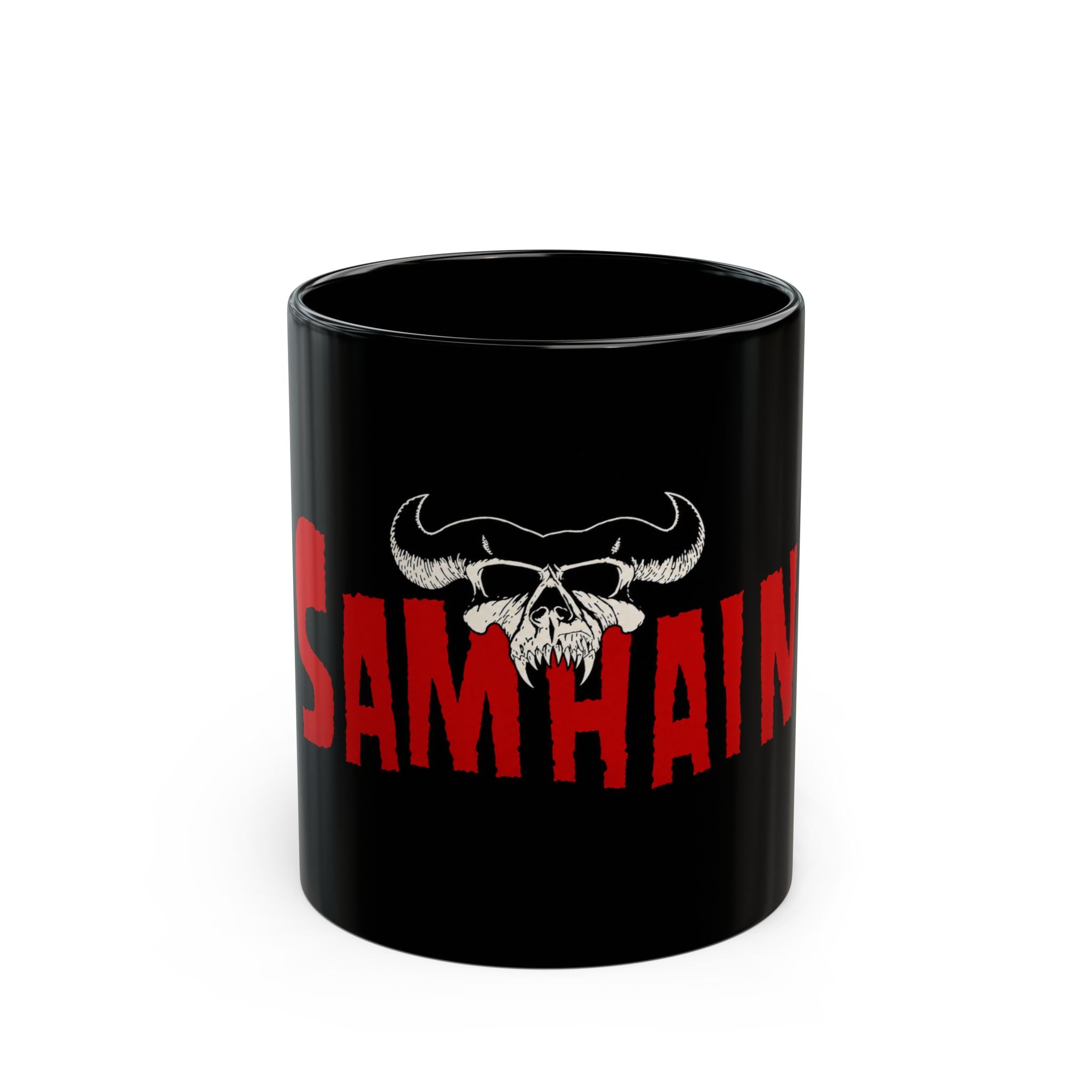 Samhain Danzig band Skull on coffee mug 11oz great gift for Halloween time Punk Goth bands