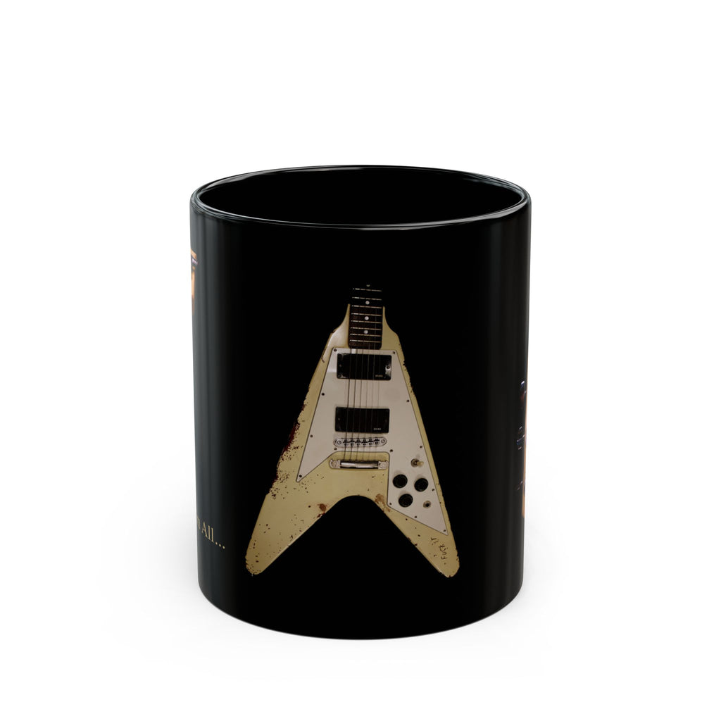 James Hetfield Flying V Electra F It on coffee mug 11oz great gift for Dads