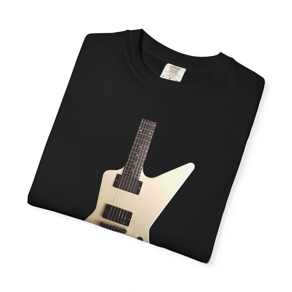 More Beer Explorer Guitar T-Shirt | Vintage Heavy Metal Tee | Inspired by James Hetfield's Iconic Explorer Guitar | Comfort Colors 1717 Garment-Dyed Shir