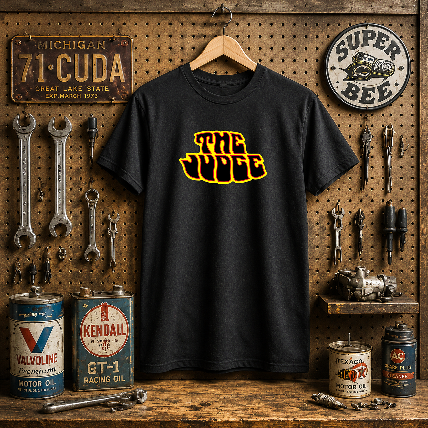 The Judge by Pontiac on a killer T-Shirt | Detroit Muscle
