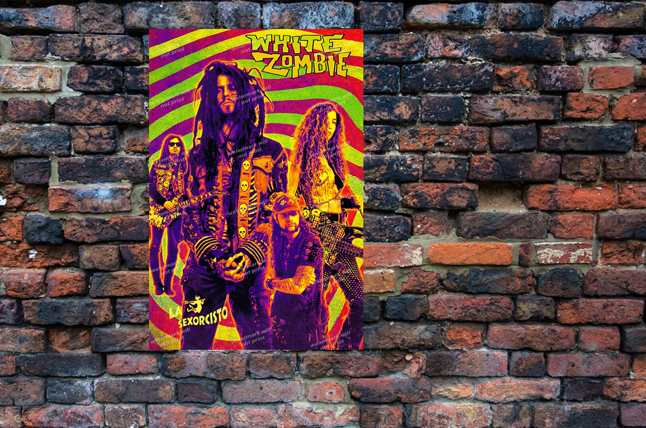 White Zombie band La Sexorcisto Poster Matte poster