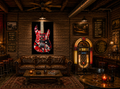 Eddie Van Halen Frankenstrat Guitar Poster | EVH Guitar Wall Art | Vintage Rock Print