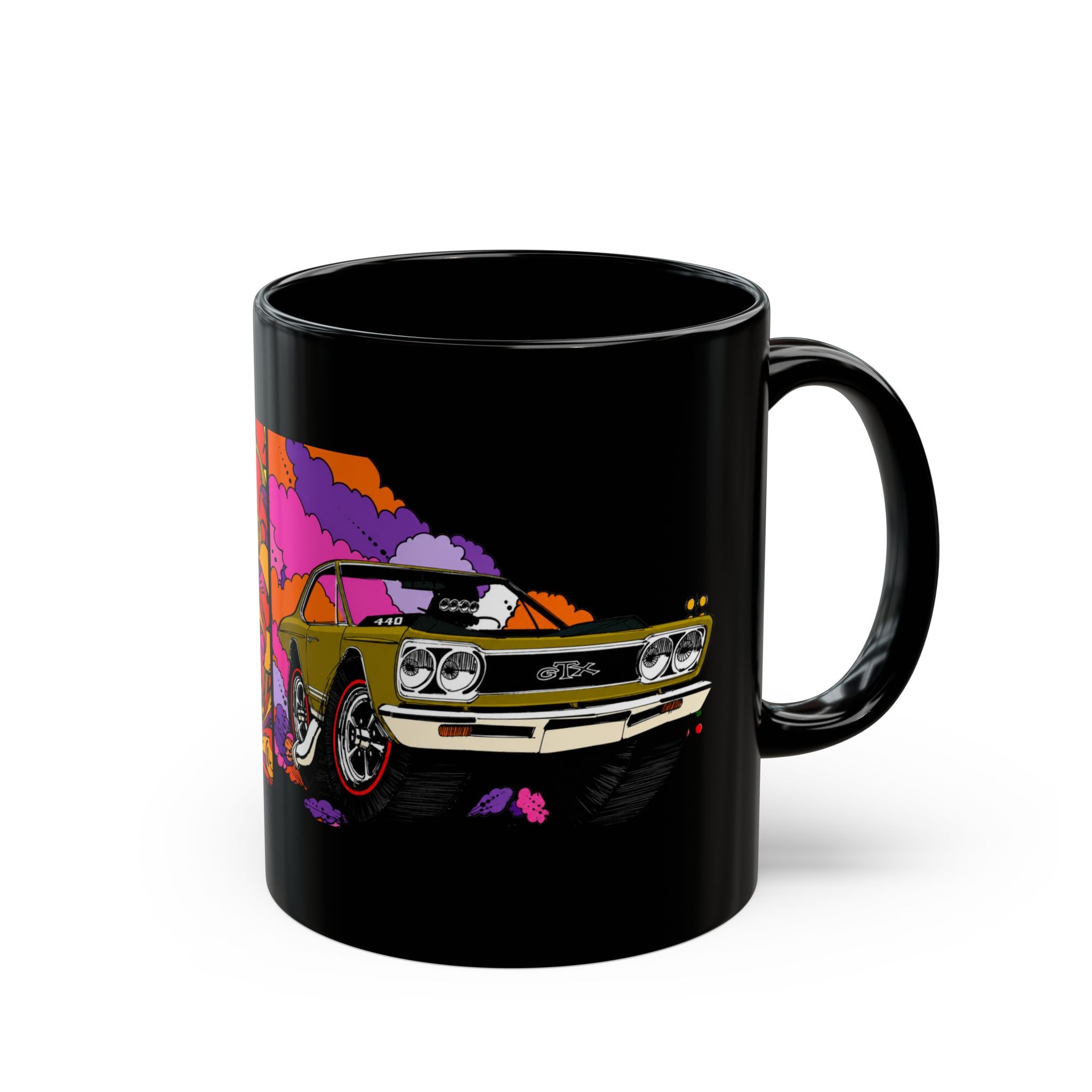 Detroit Psychedelia™ Coffee Mug – Classic Muscle Series | 1112 Posters