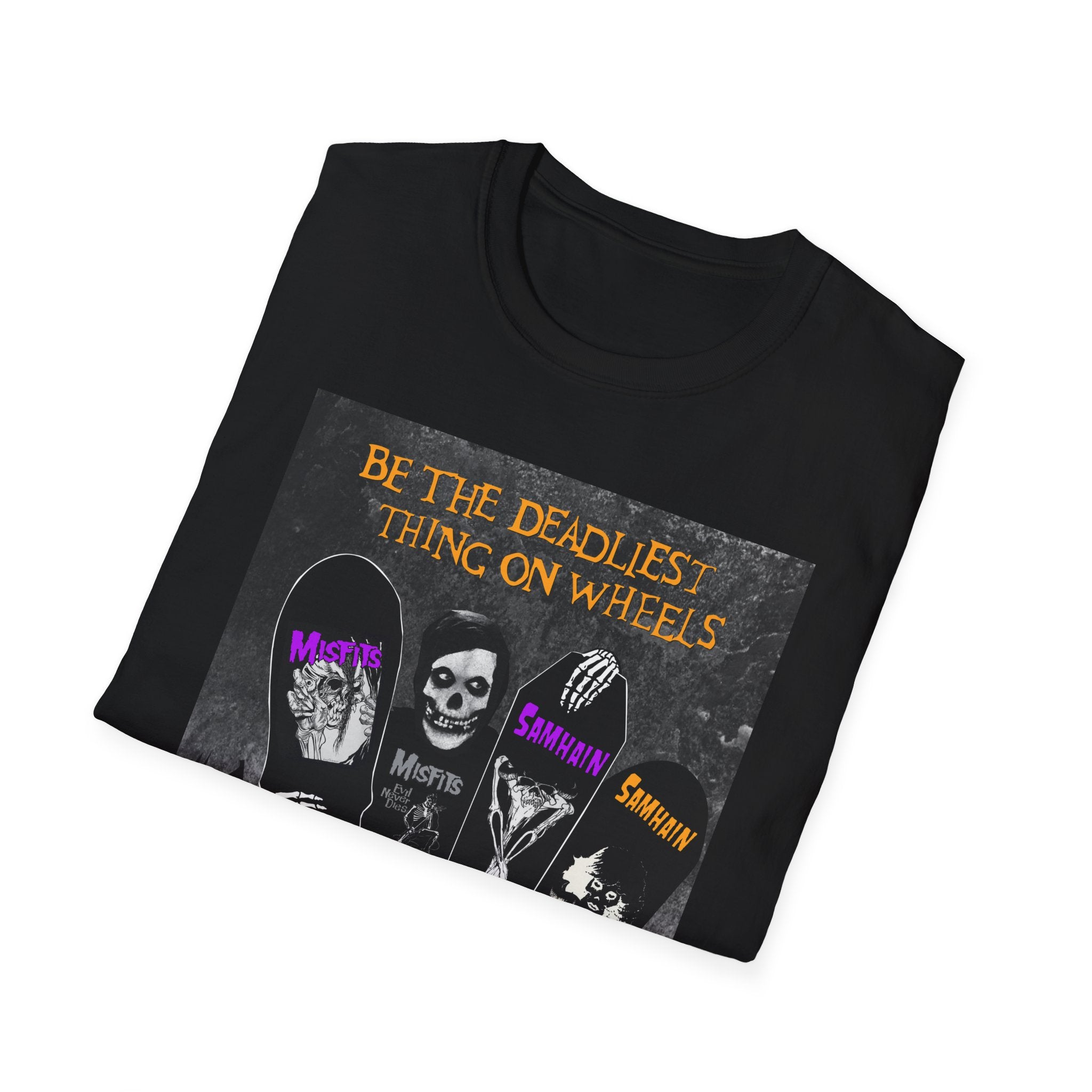 Plan 9 Skateboards Samhain Misfits band t-shirt | Goth Punk Death Rock