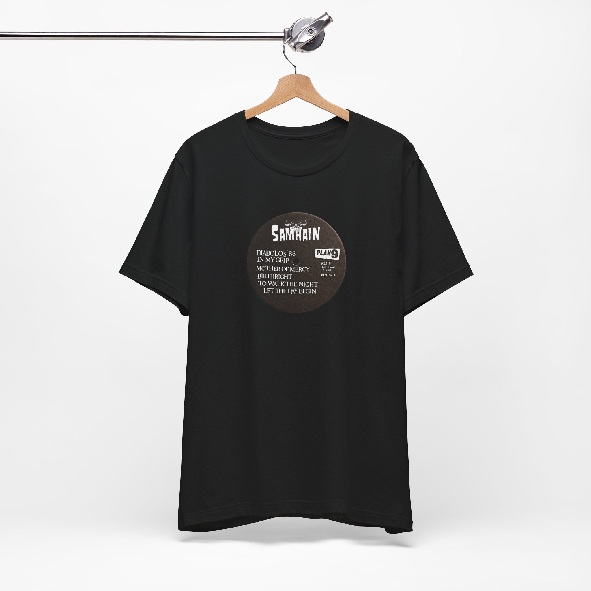Samhain side 1 of NCF album on T Shirt. this is really special