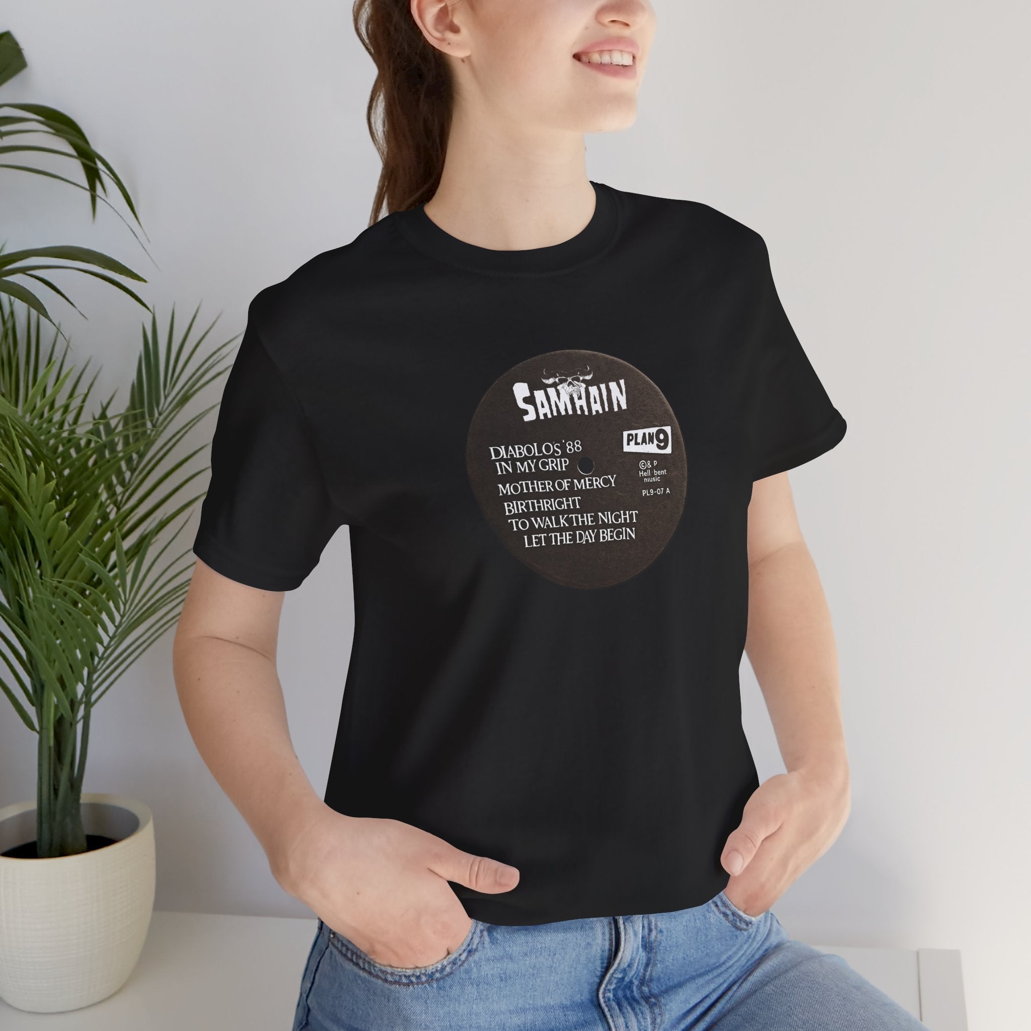 Samhain side 1 of NCF album on T Shirt. this is really special