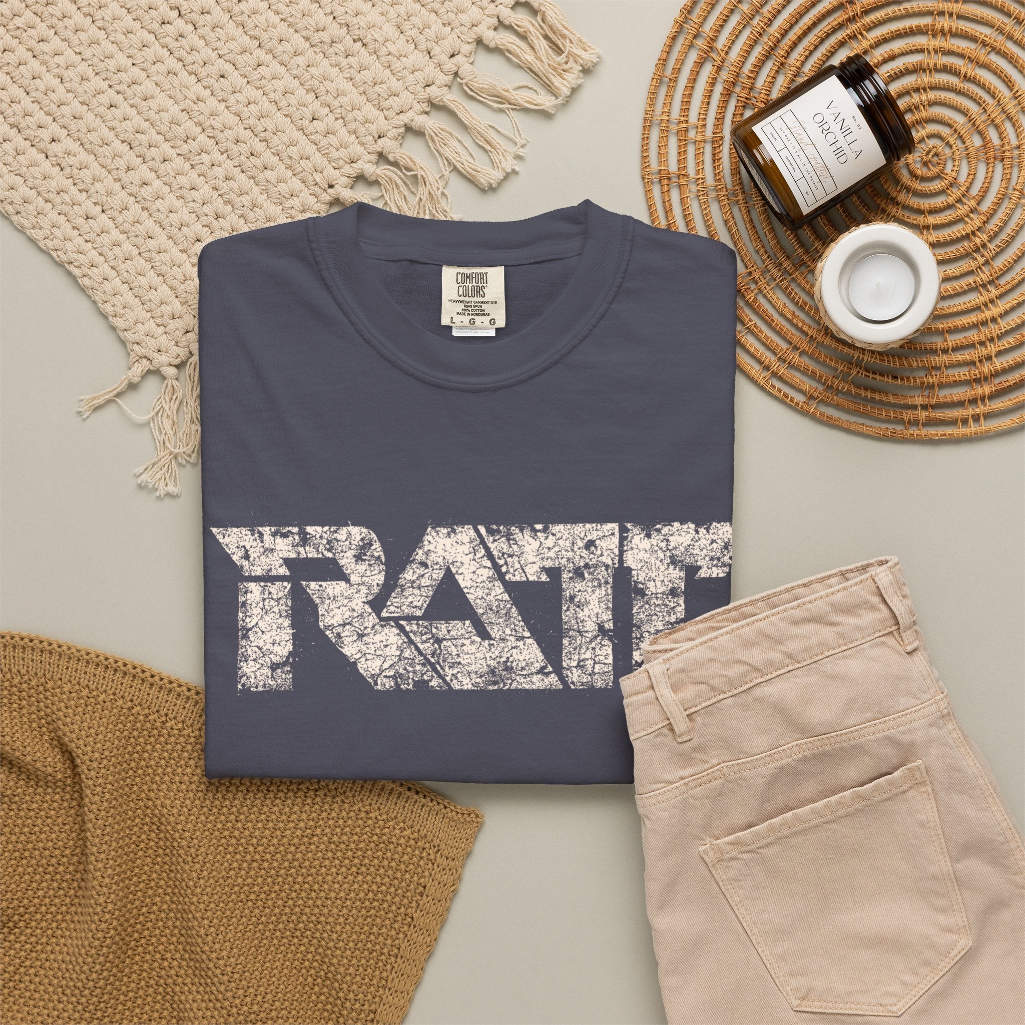 RATT Vintage Distressed Logo Shirt | 80s Heavy Metal Tee | Retro Glam Metal T-Shirt | Classic Rock Fan Gift